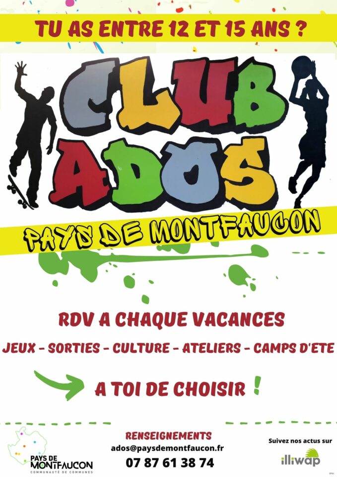 Club ados pays de Montfaucon